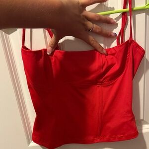 Edikted Vibrant Red Women's Tank Top